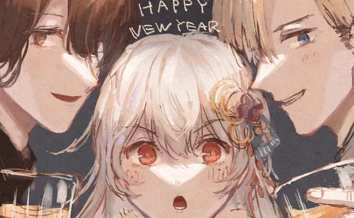 ひとメインの絵🤍