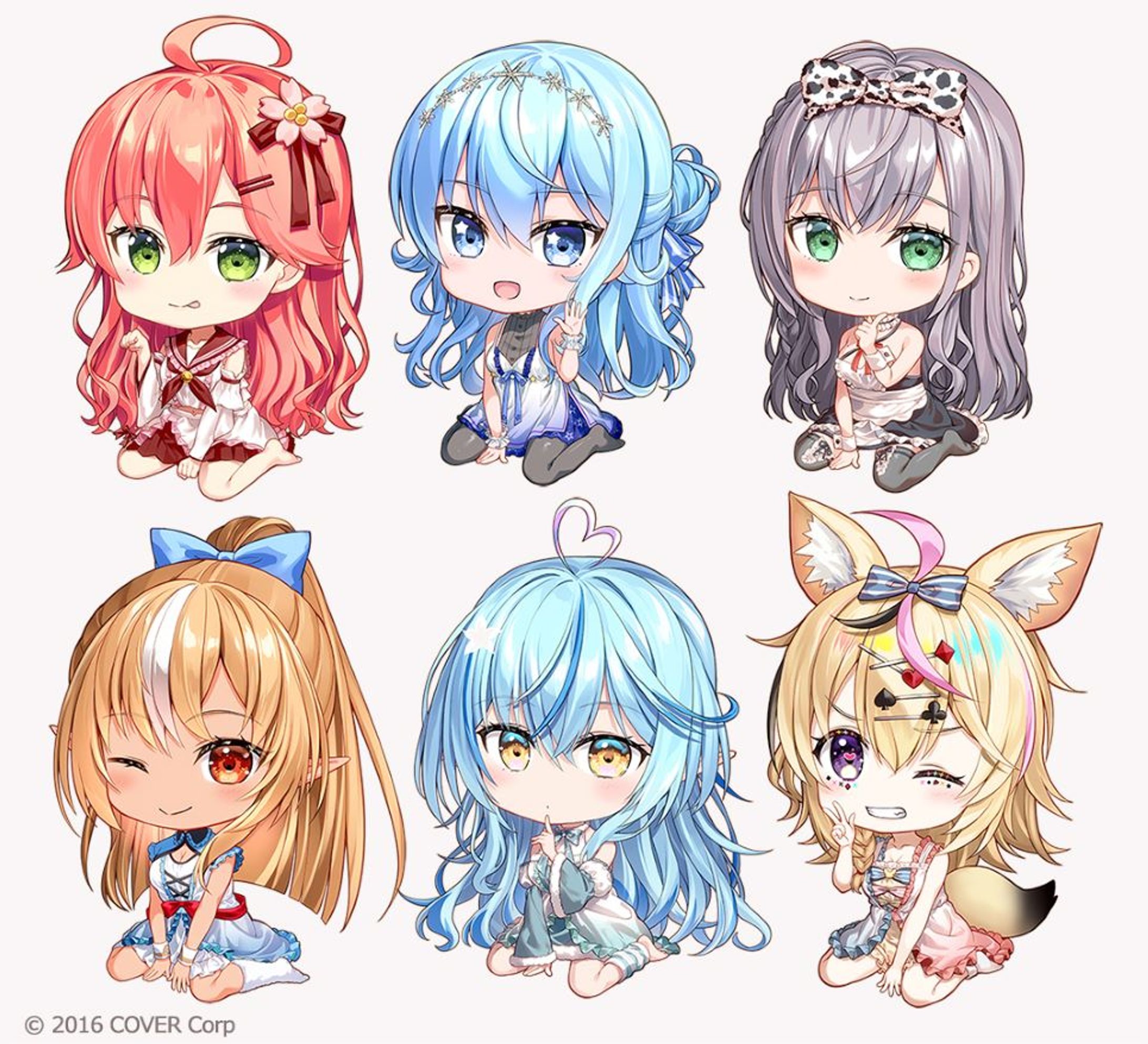 hololiveくじ～ホロライフ～りぴーと！SDイラスト-1