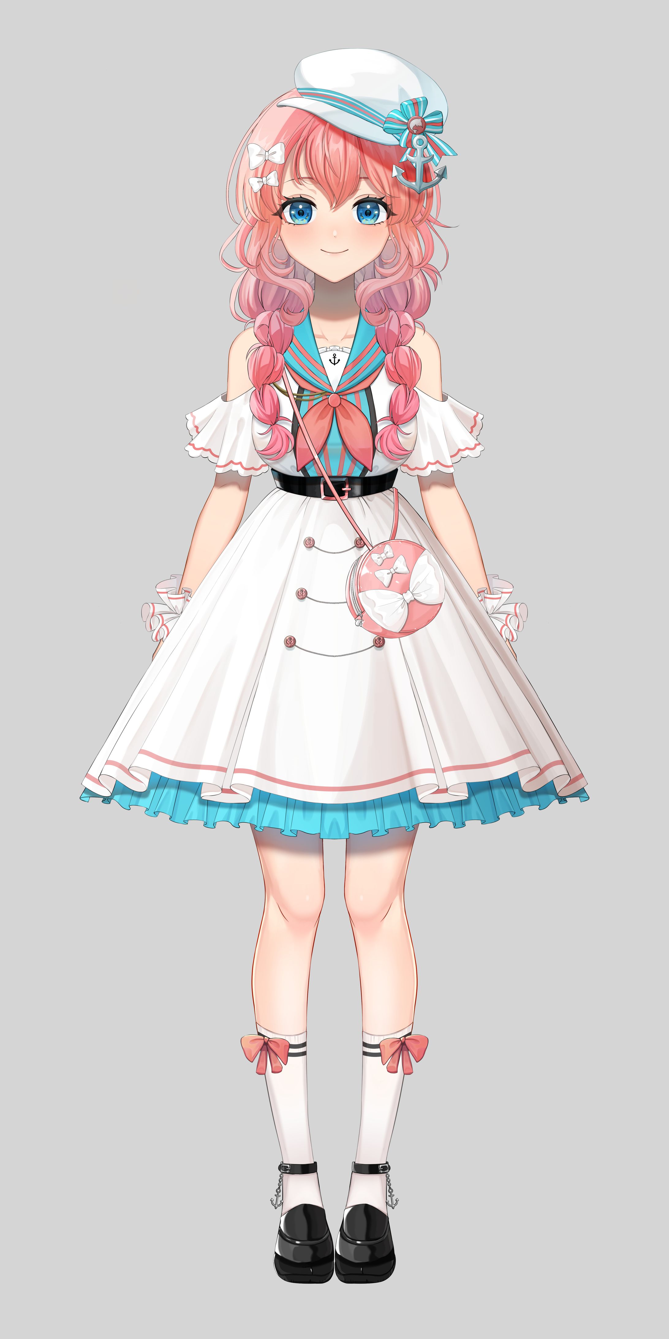 【イラスト】vtuber Mariyohh/まりよ様_立ち絵-1