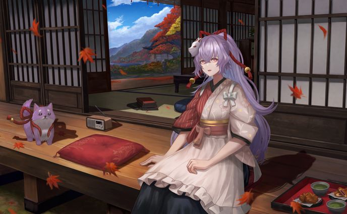 【Commission 】Vtuber　彩葉宴　様スチルイラスト