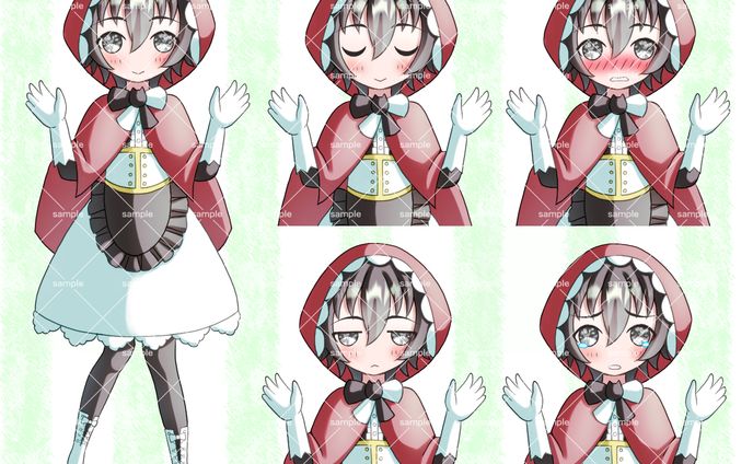 【ご依頼品】デフォルメキャラクター