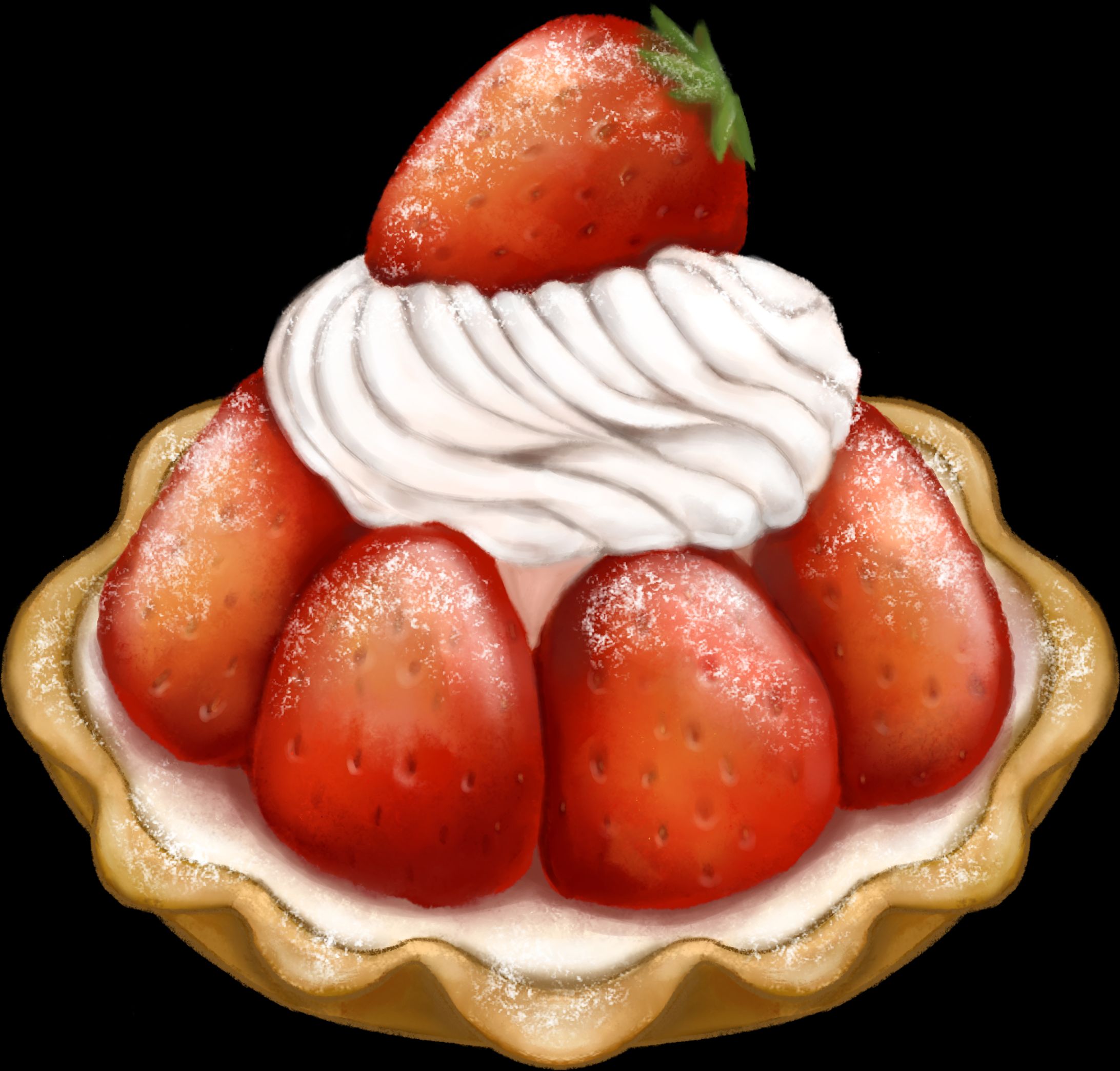 イチゴのタルトケーキ-1
