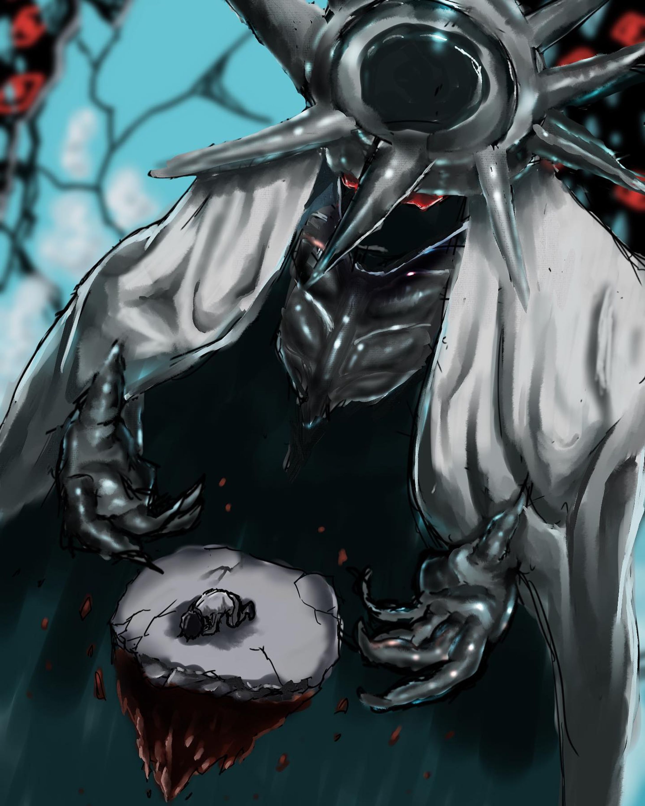 女神転生ifに出てくる
魔神皇ハザマと悪魔を
描きました_φ(･_･

#真・女神転生if
#魔神皇ハザマ-1