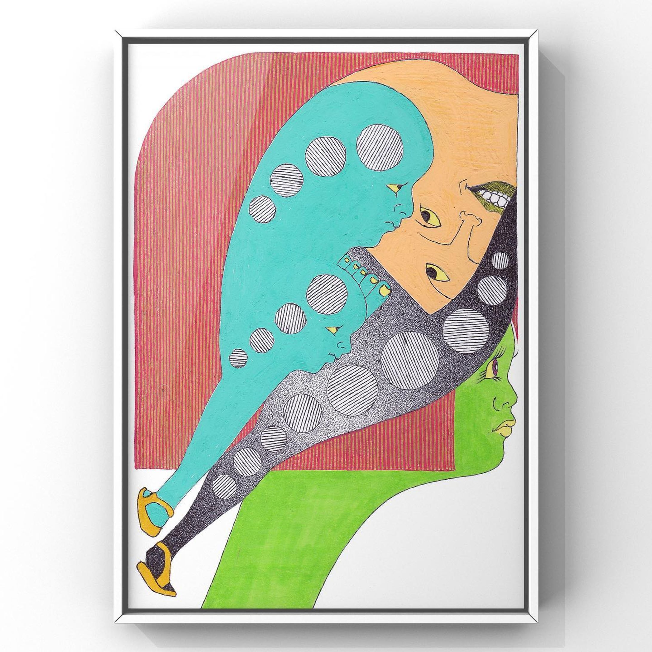 Ballpoint pen drawing
向いてる方向に何かあるらしい絵

雨に左右される身体ですが、日にちが変わる時間から元気です
辛ラーメンが美味い
頭の3割位辛ラーメン食べるタイミングを考えている

BASE
https://moriokasachi.theshop.jp/

 #suzuri 
https://suzuri.jp/moriokasachiart

#絵
#drawing
#art
#イラスト
#illustration
#surrealism
#アート
#絵描き
#artist
#artwork
#ボールペン画
#moriokasachi
#モリオカサチ
#BASE
#instagramart 
#instagramartist 
#painting
#originalart
#arte
#arts
#artsy 
#artstagram 
#artistsoninstagram
#draw
#gallery-1