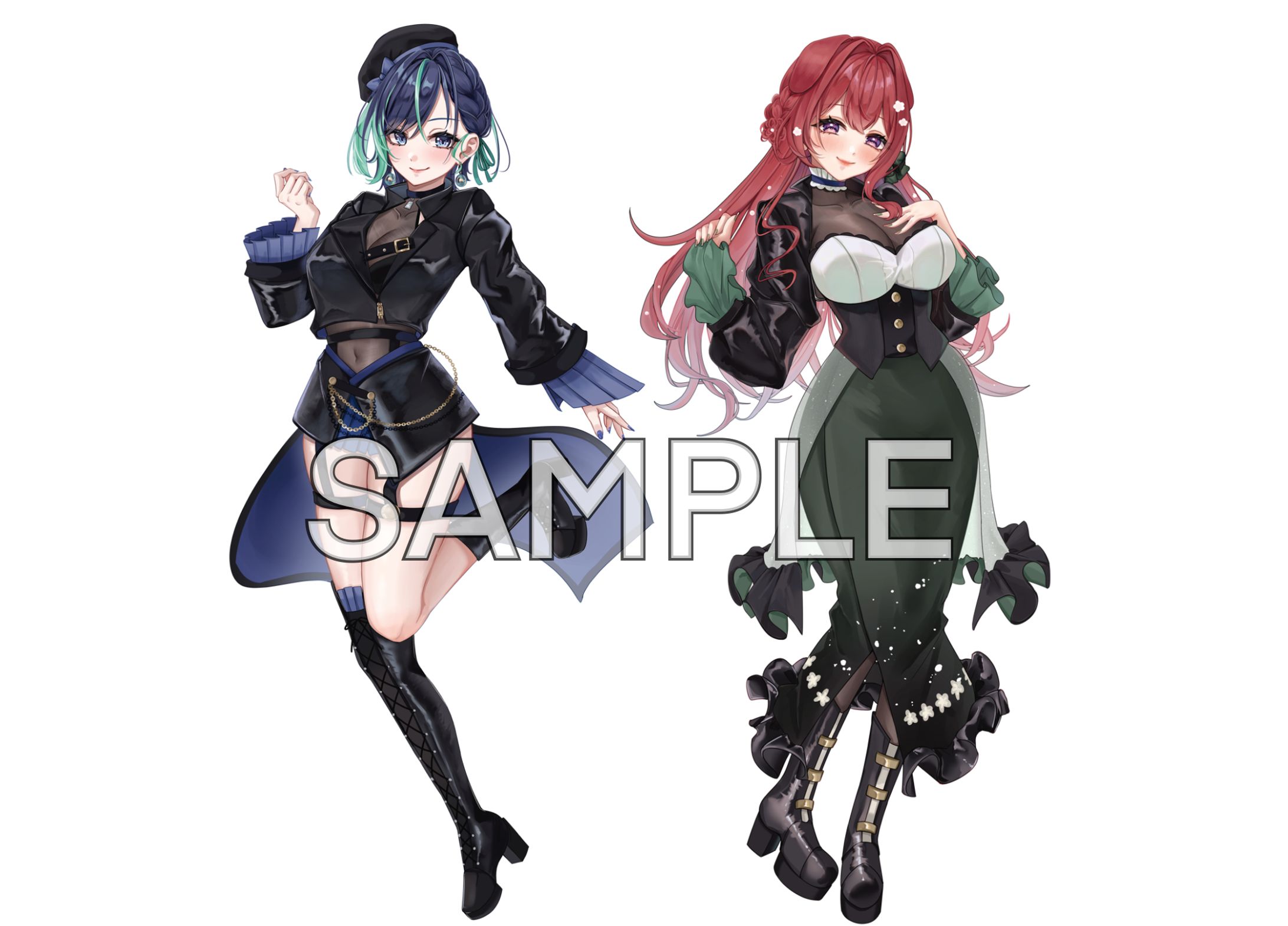 らびぱれ‼︎所属　葵空かのん様&狗森よもぎ様　ライブイベントメインビジュアル-1