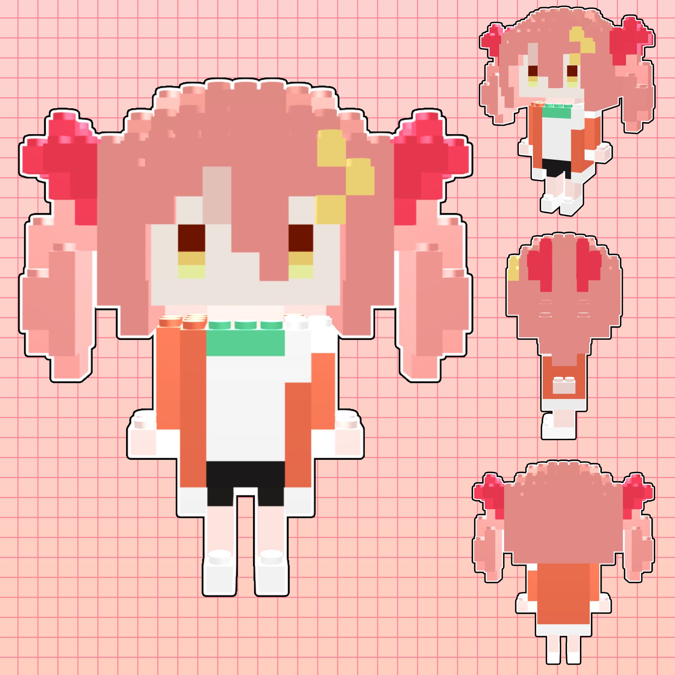 ブロック風作例【海田にこ様】-1