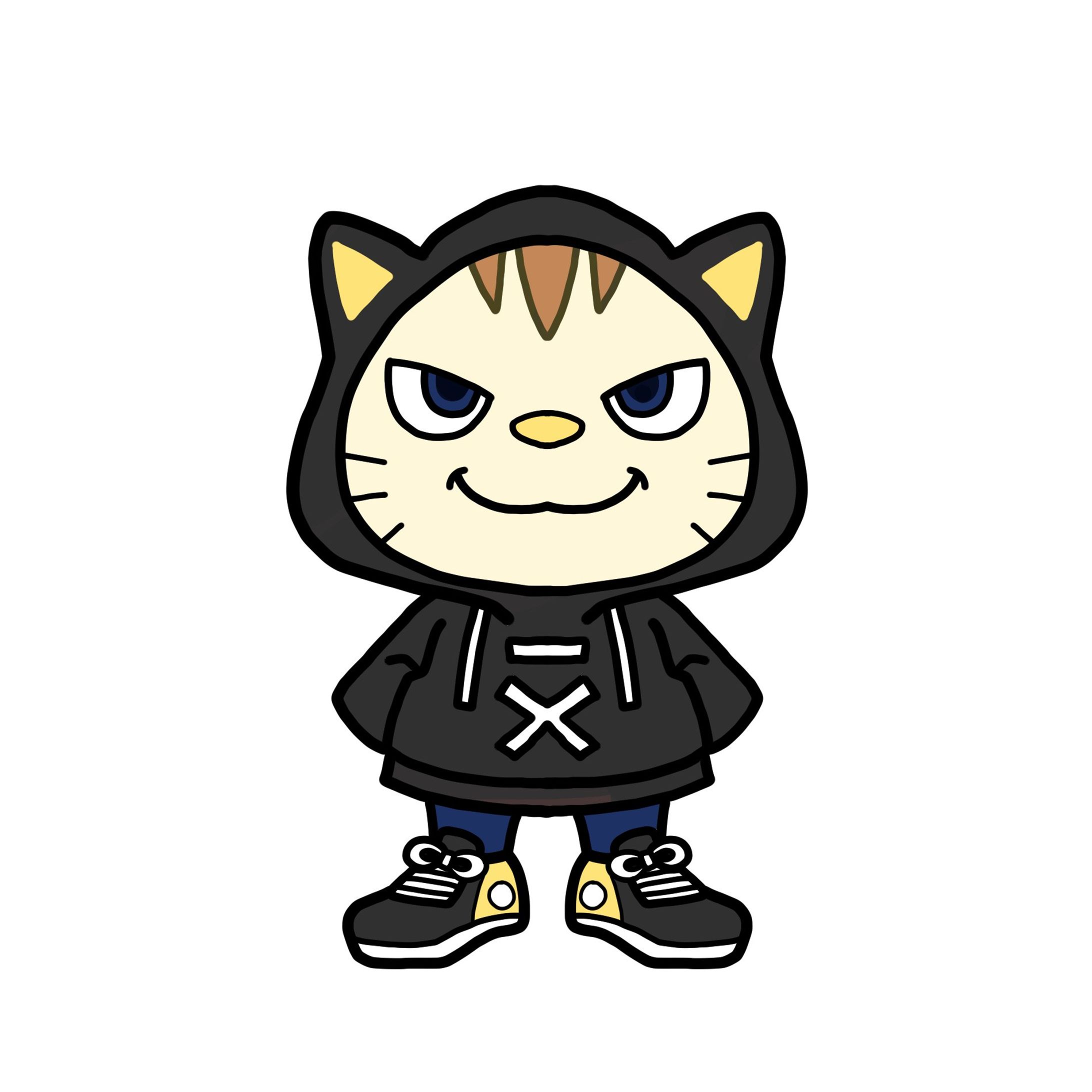 パーカーネコのキャラクター-1
