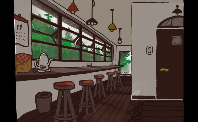 ZINE掲載用イラスト