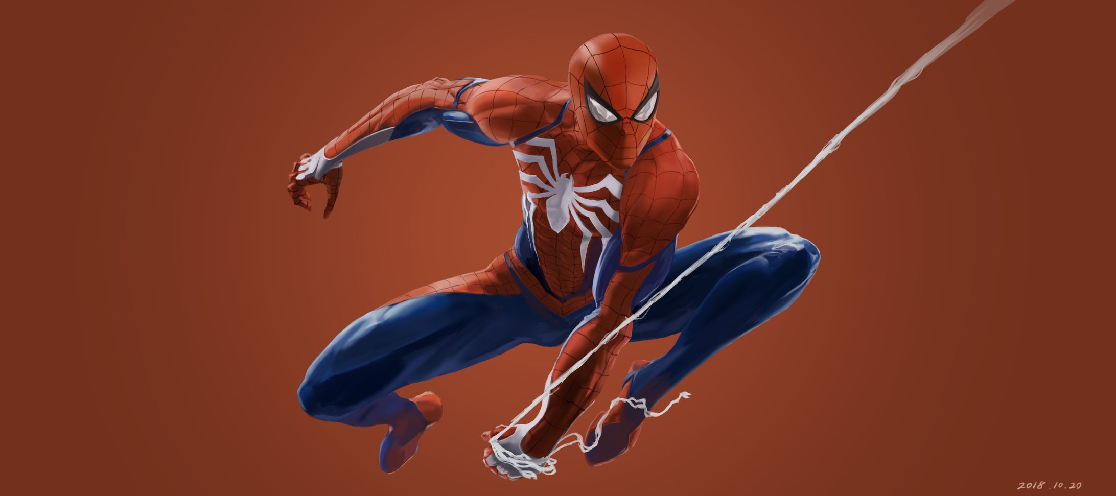 模写（「スパイダーマン」）-1