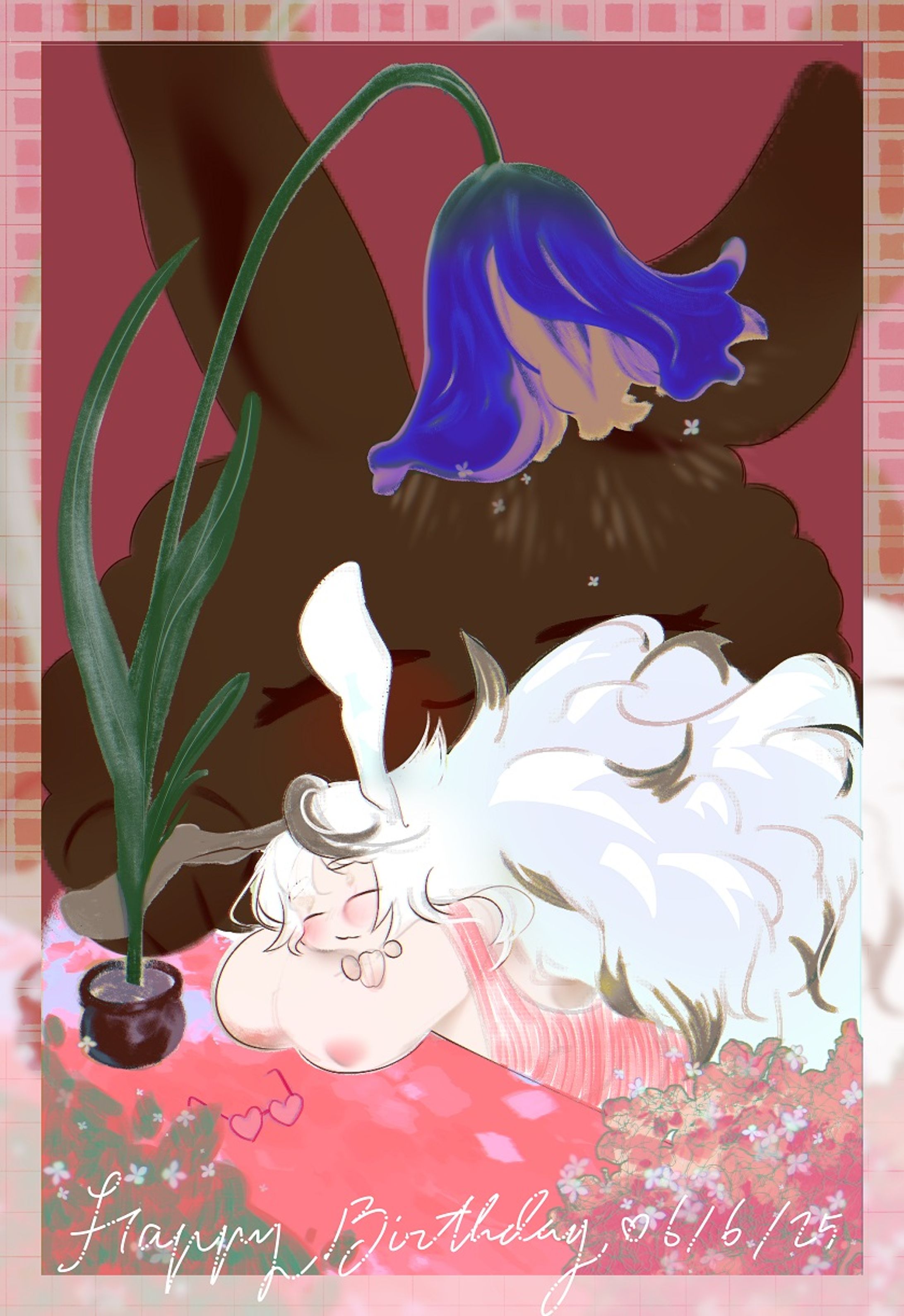 【イラスト】sleeping fairy-1