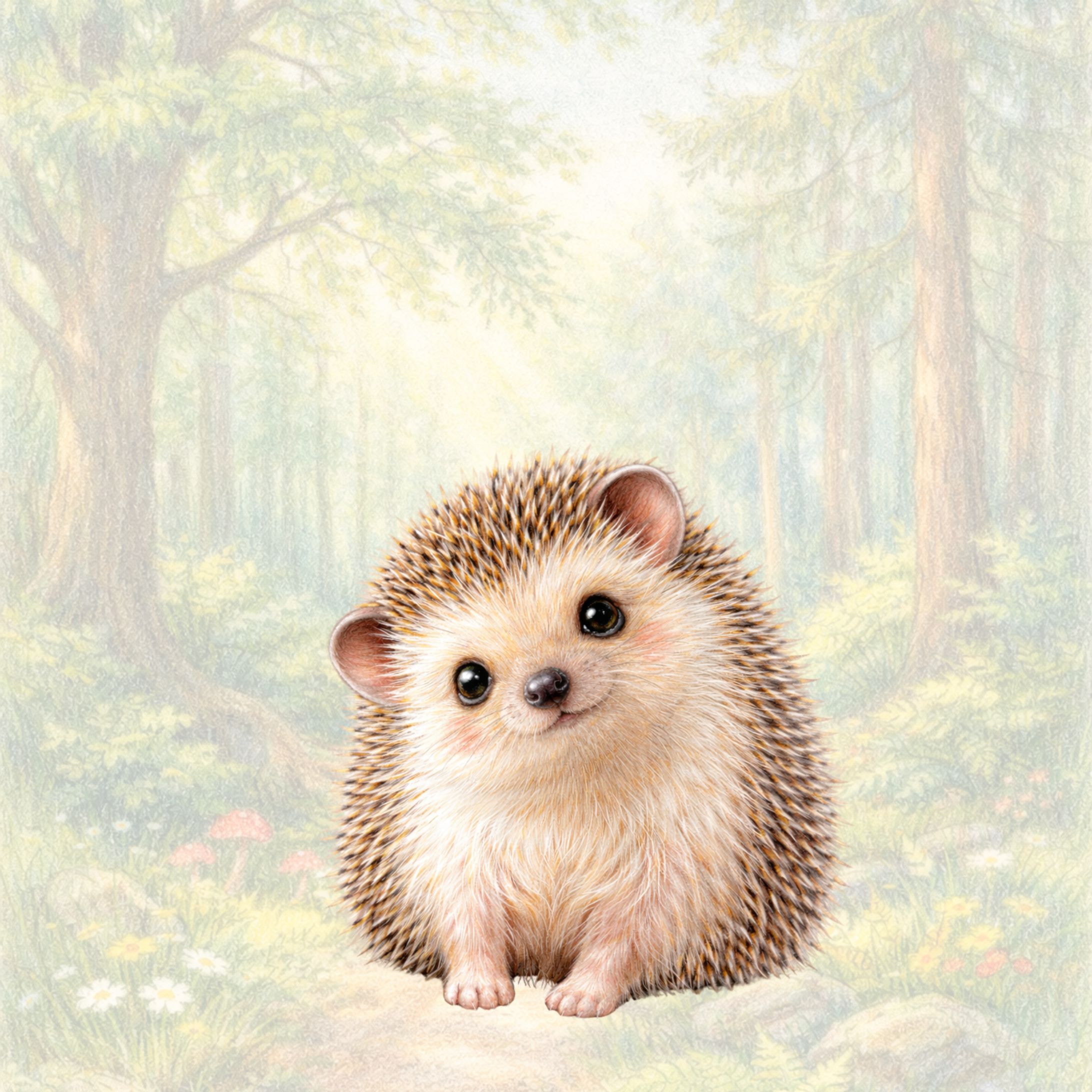 手書き風　小動物Clip Art-1