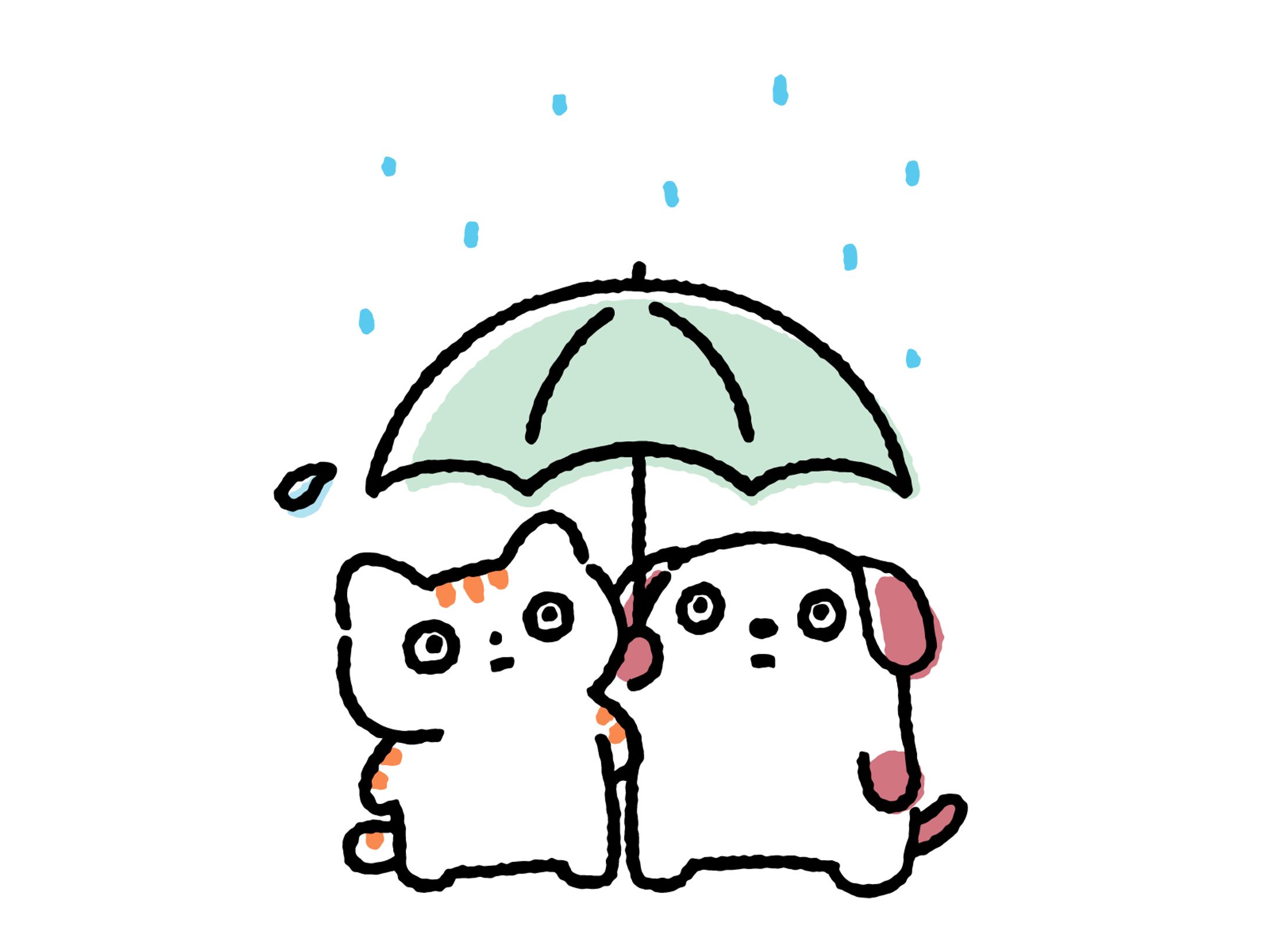 ゆるかわなイラストカット-1