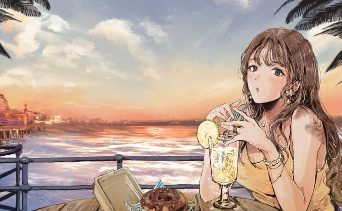 【ご依頼】りんりお様 Youtube EDイラスト