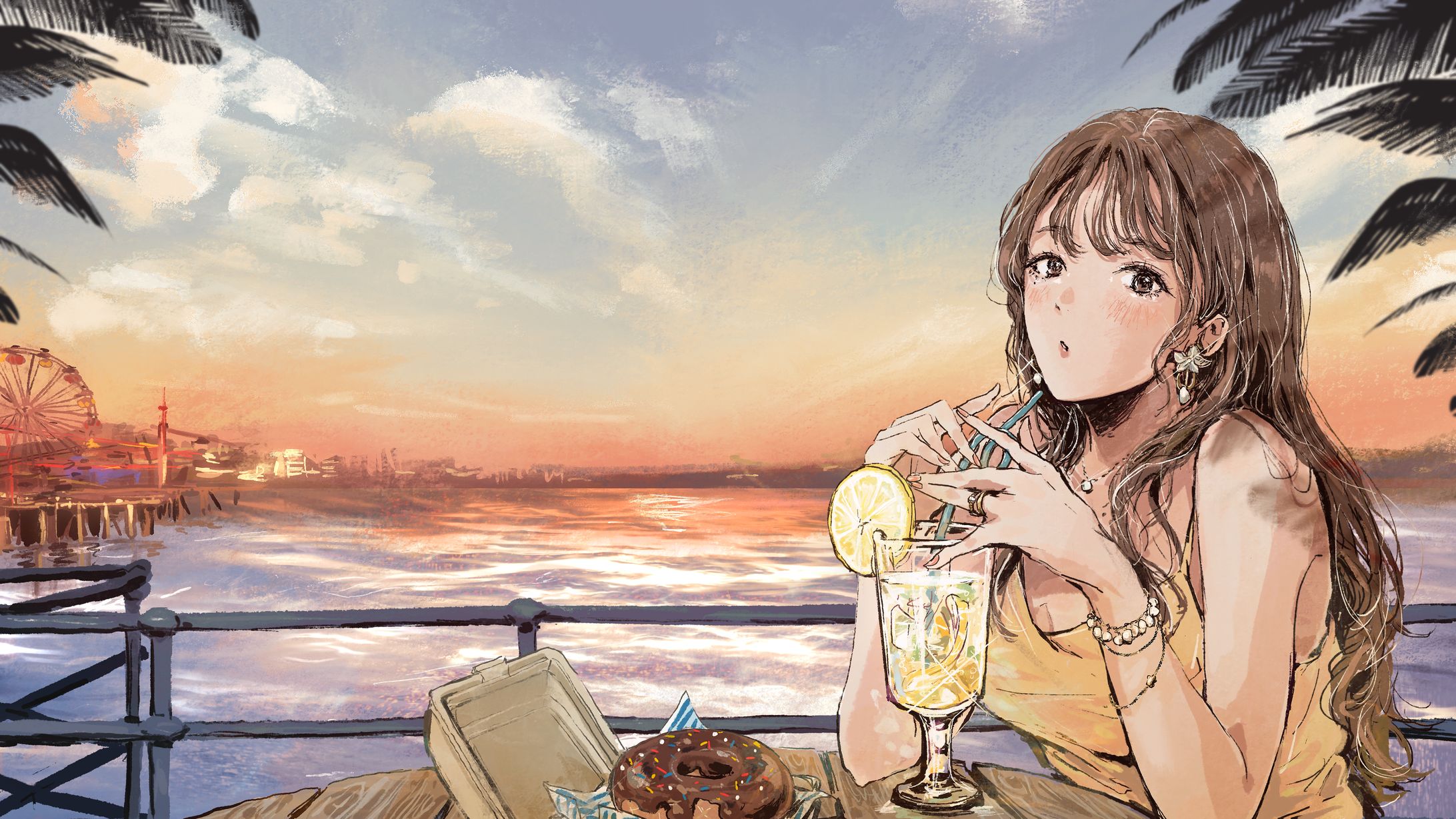 【ご依頼】りんりお様 Youtube EDイラスト-1