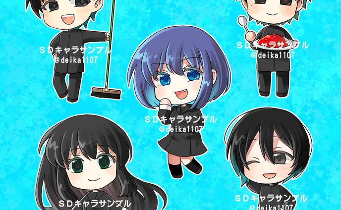 ミニミニキャラ、マフィア創作シリーズ