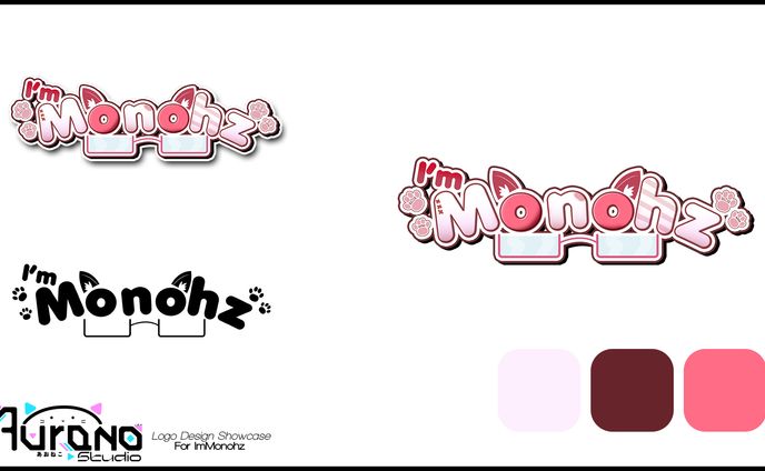 Monohz Vtuber Logo Design