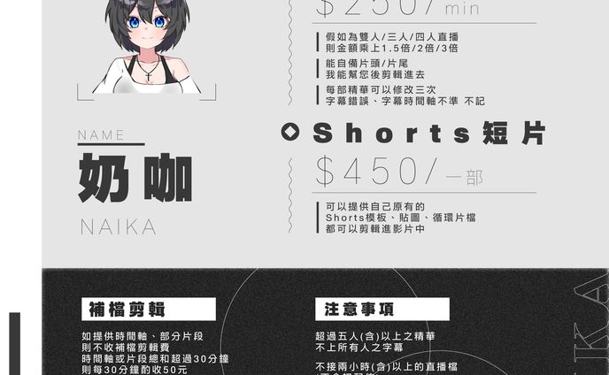 【委託資訊&個人資訊】