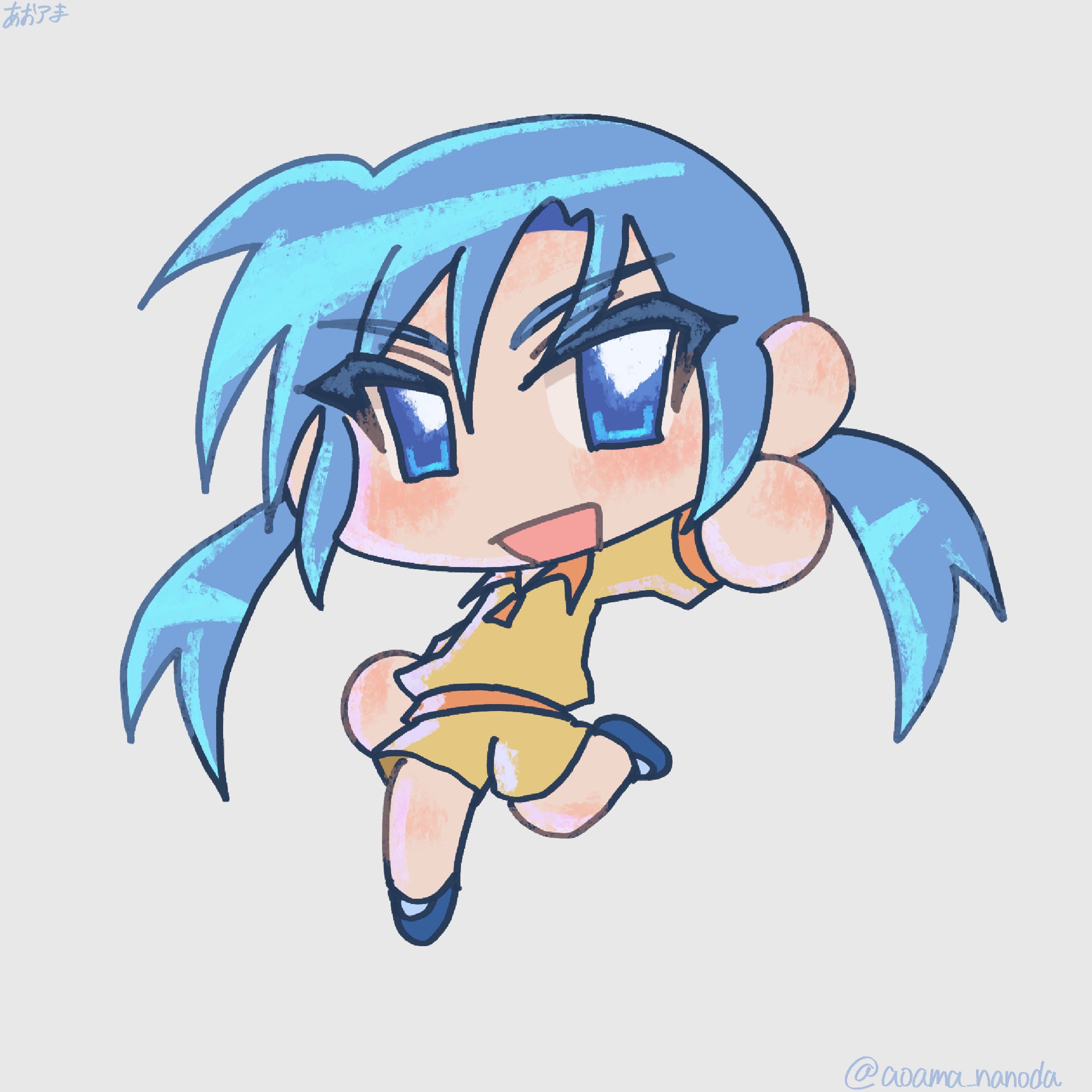 ミニキャラ oc　X @aoama＿nanoda(あおアま)-1