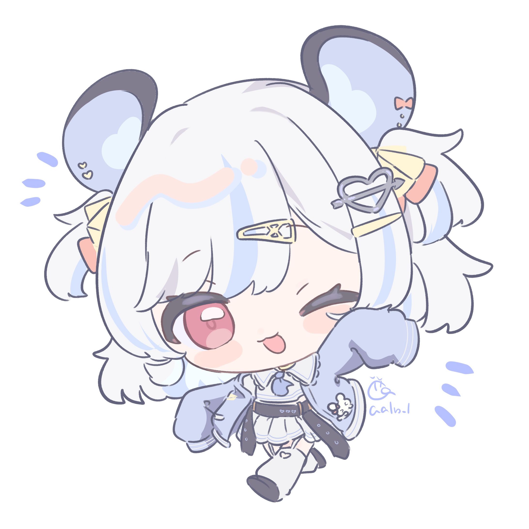 ちびキャラ2枚-1