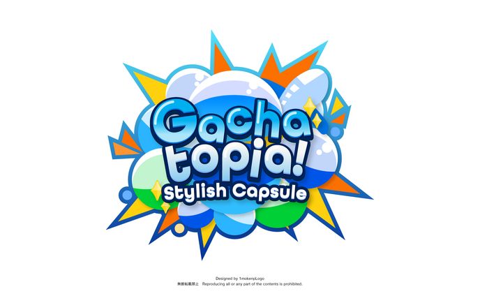 Vket 2024 Winter『Gachatopia!』ロゴデザイン