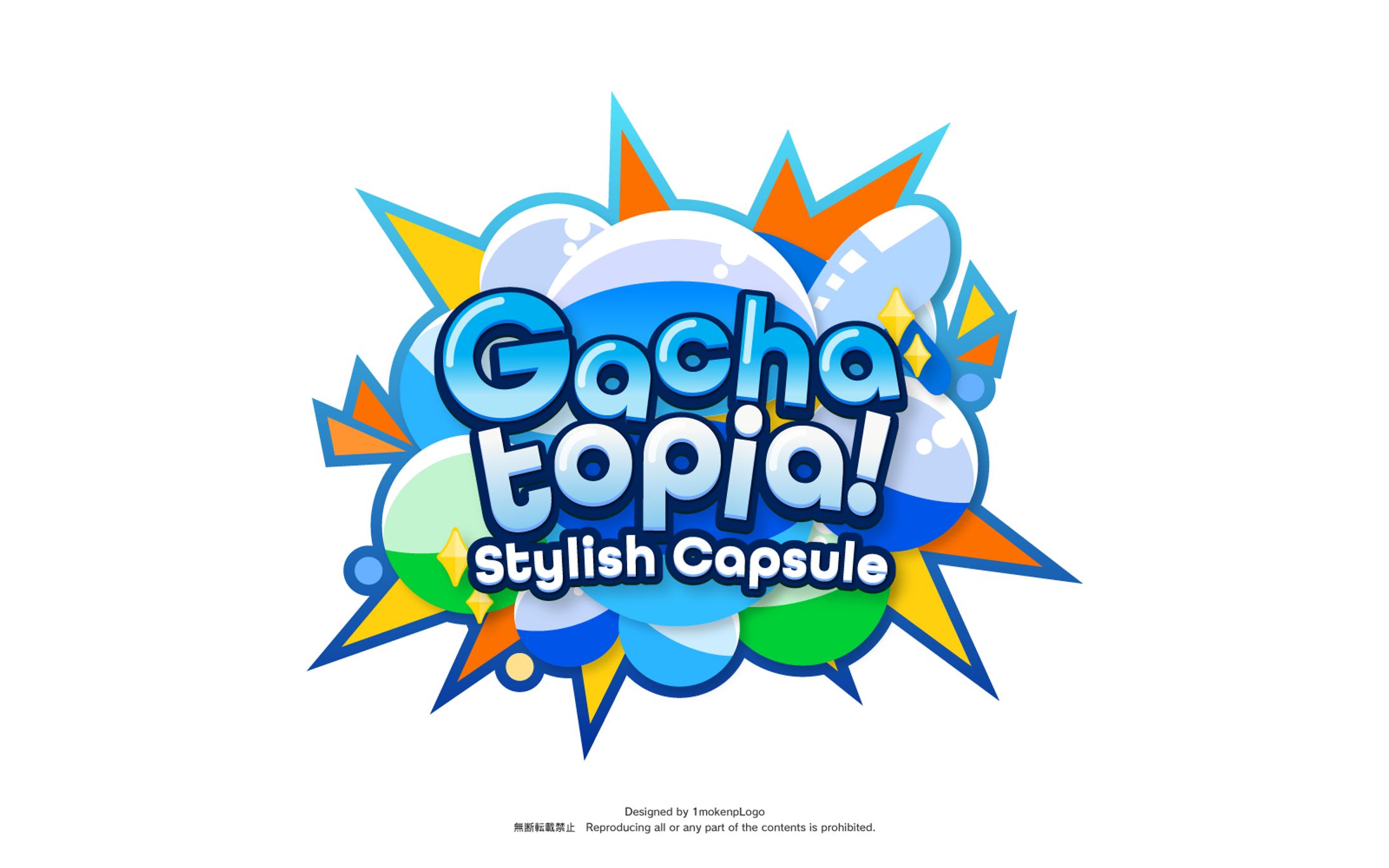 Vket 2024 Winter『Gachatopia!』ロゴデザイン-1