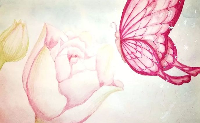 【初春の一瞬】

凛と花を咲かせると
良いものは必ず私に味方してくれる
When I bloom with dignity
Good things will always be with me

#illustration #illust #drawing #art #watercolor #paints #pink #tulip #butterfly #flowers #イラスト #チューリップ #ピンク #水彩画アート