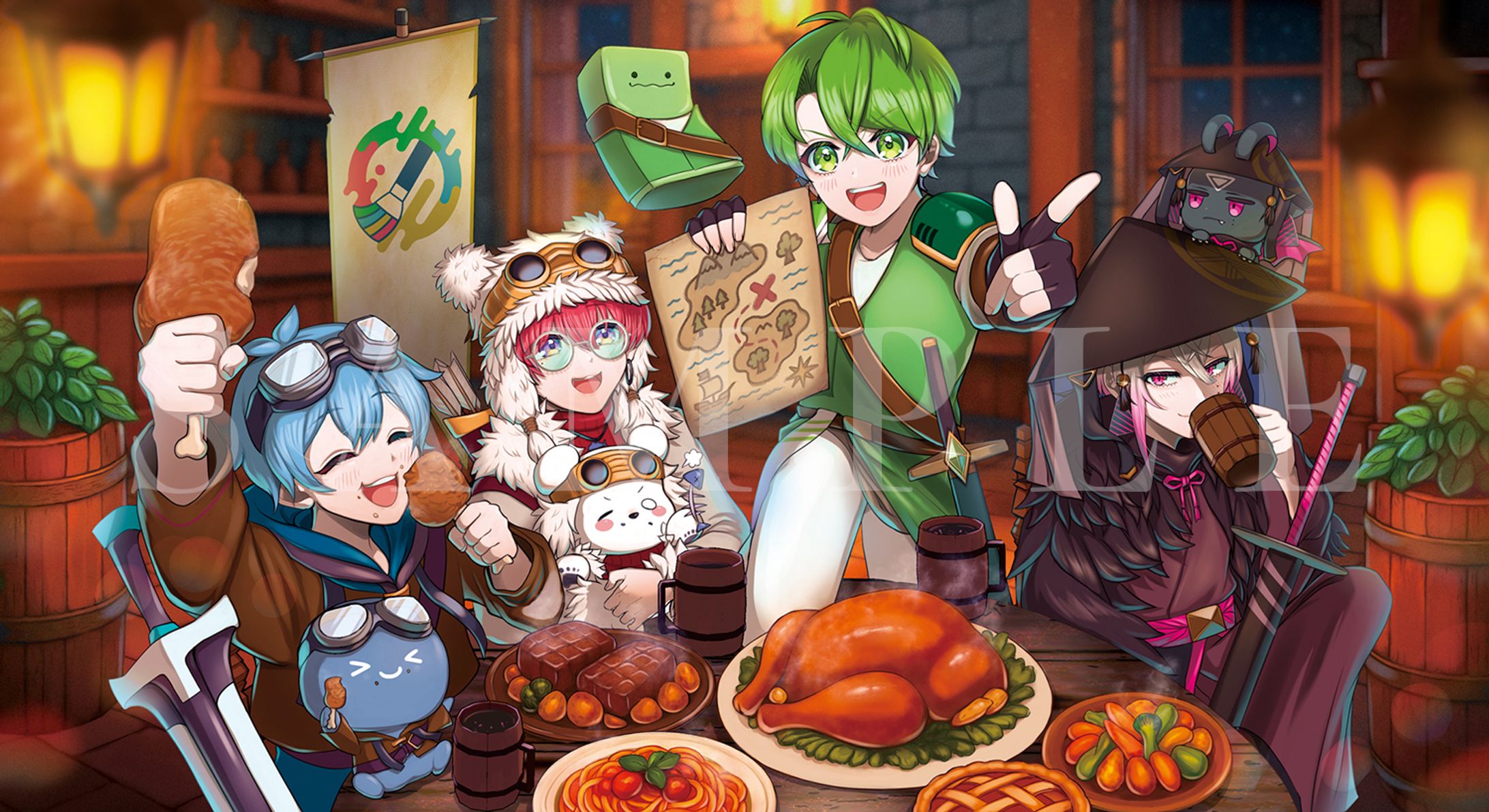 『いんく』イベントキービジュアル「いんくえすと ~描け!新たな物語~」-1