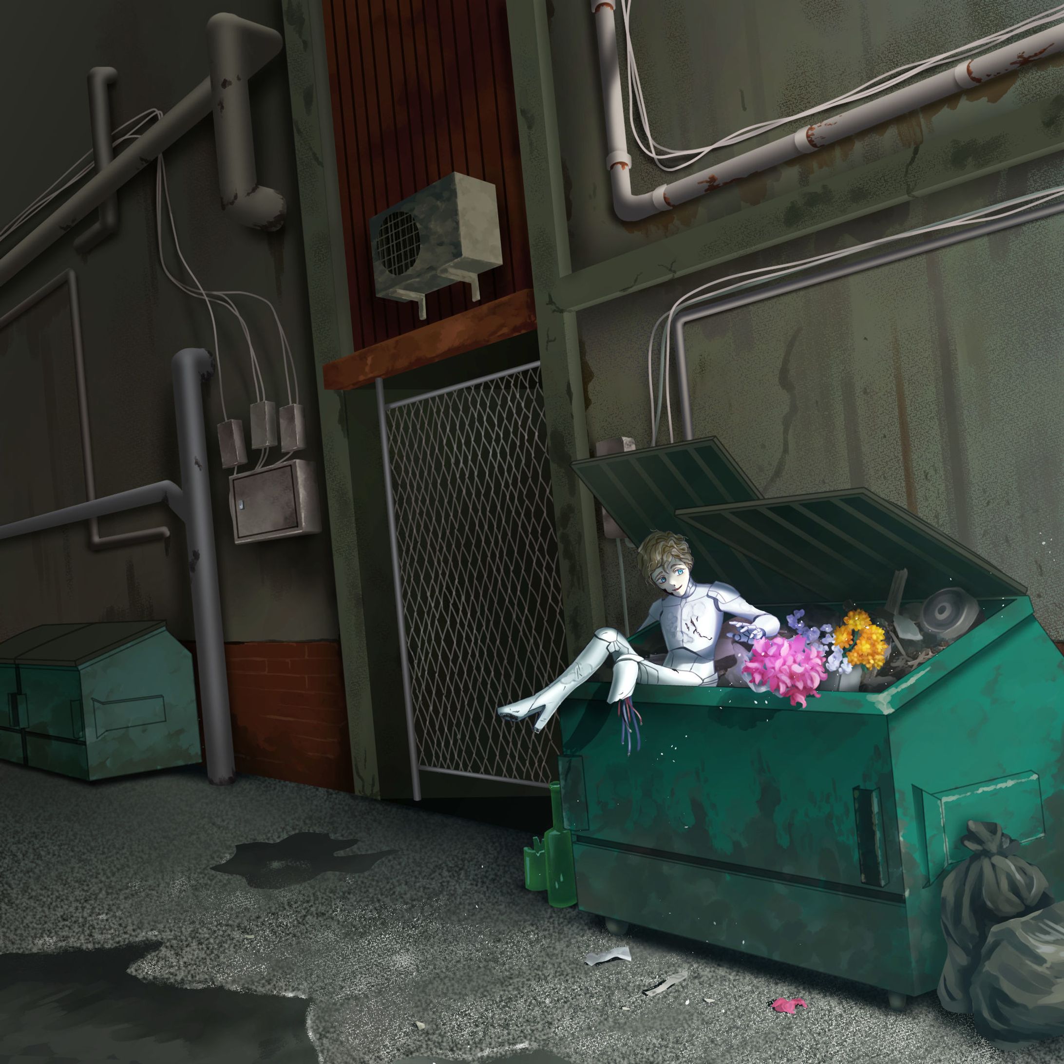 捨てられたアンドロイド-1