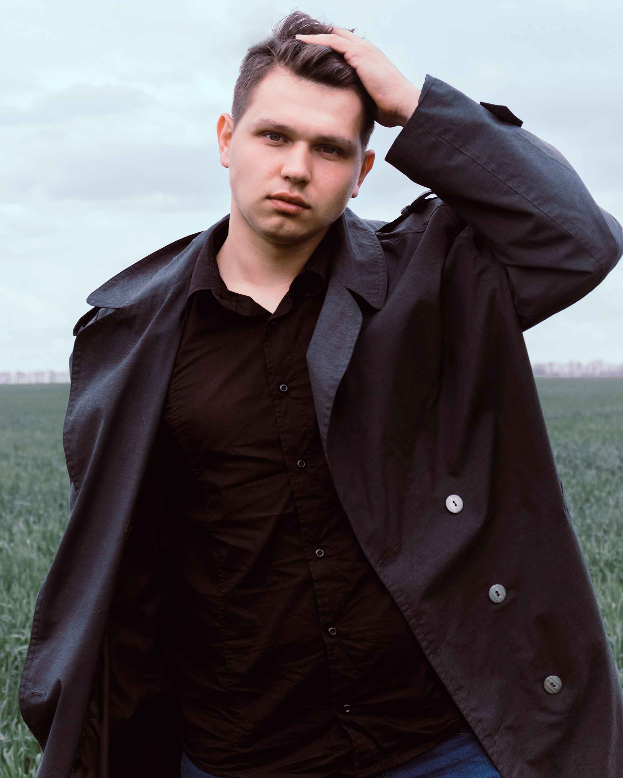 【自身の肖像撮影】Ah, me as a model :)-1