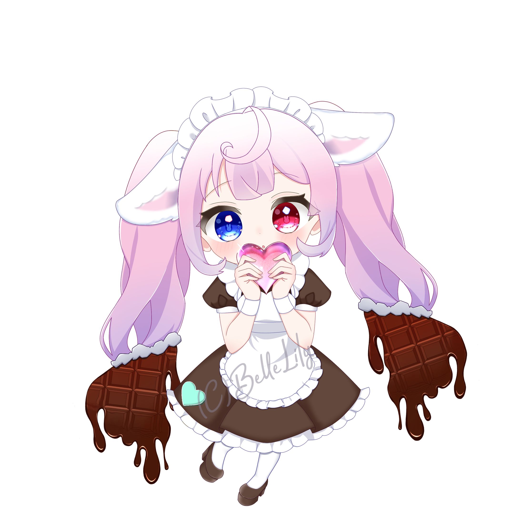 【サンプル】苺宮雪姫ミニキャラ(SD) 制作-1