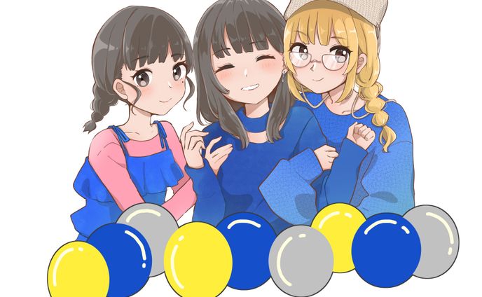 【依頼】楽屋花パネル用イラスト