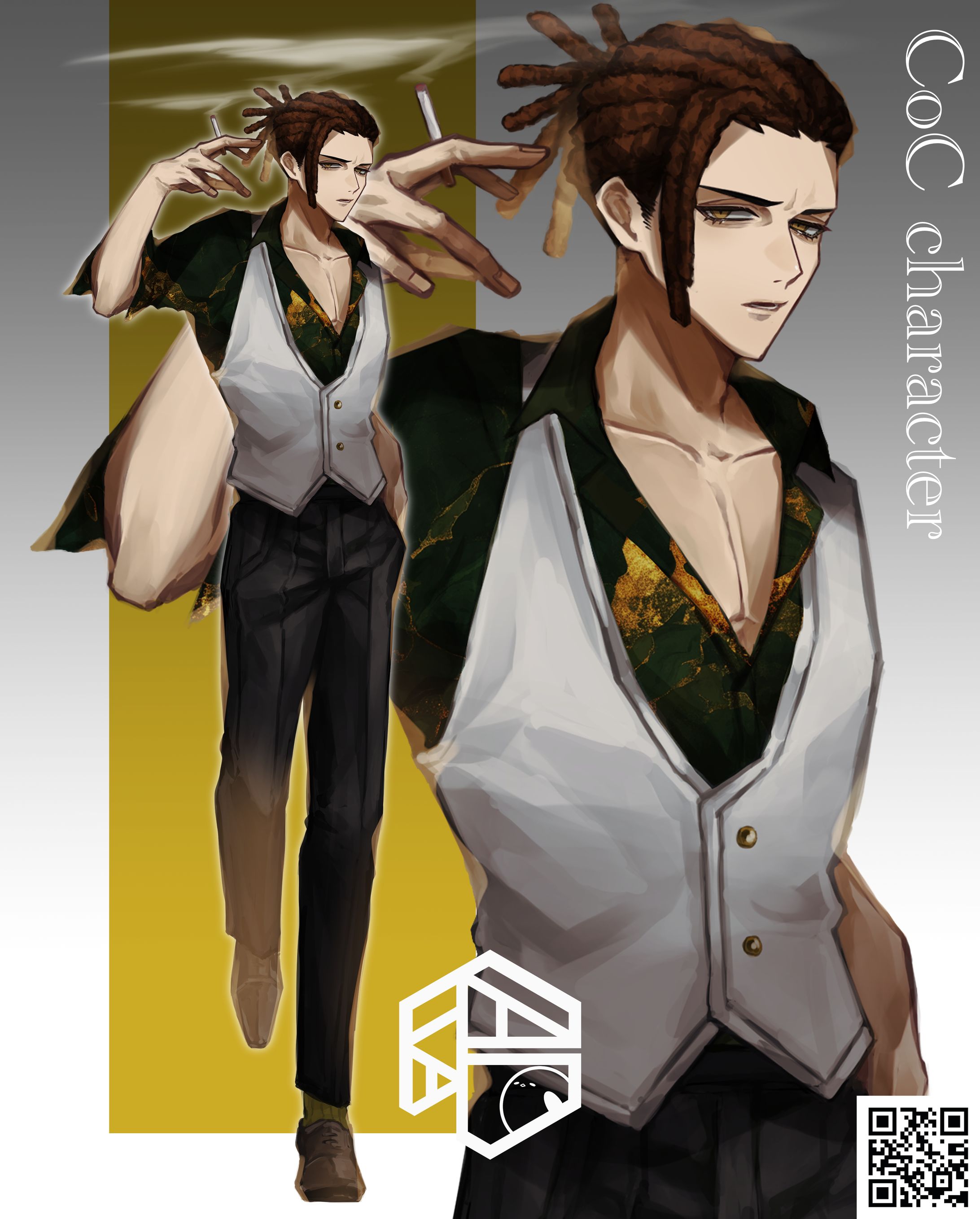 TRPG 立ち絵 【 復讐者 】-1