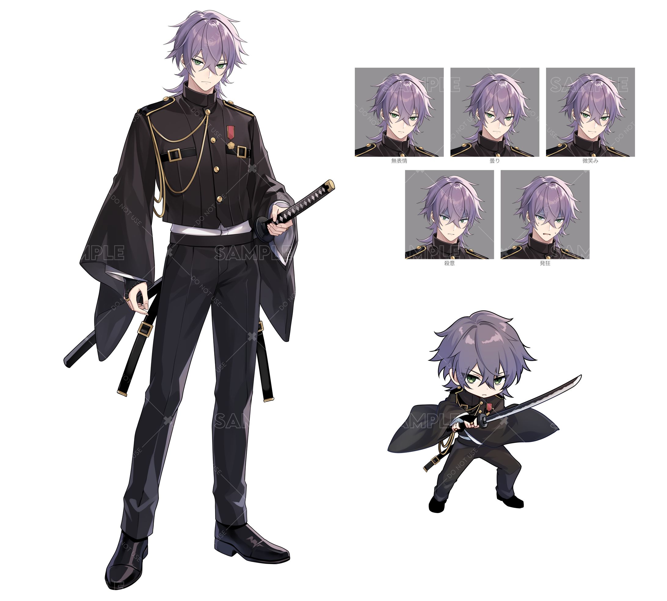 立ち絵＋表情・衣装・色差分＋デフォルメ-1