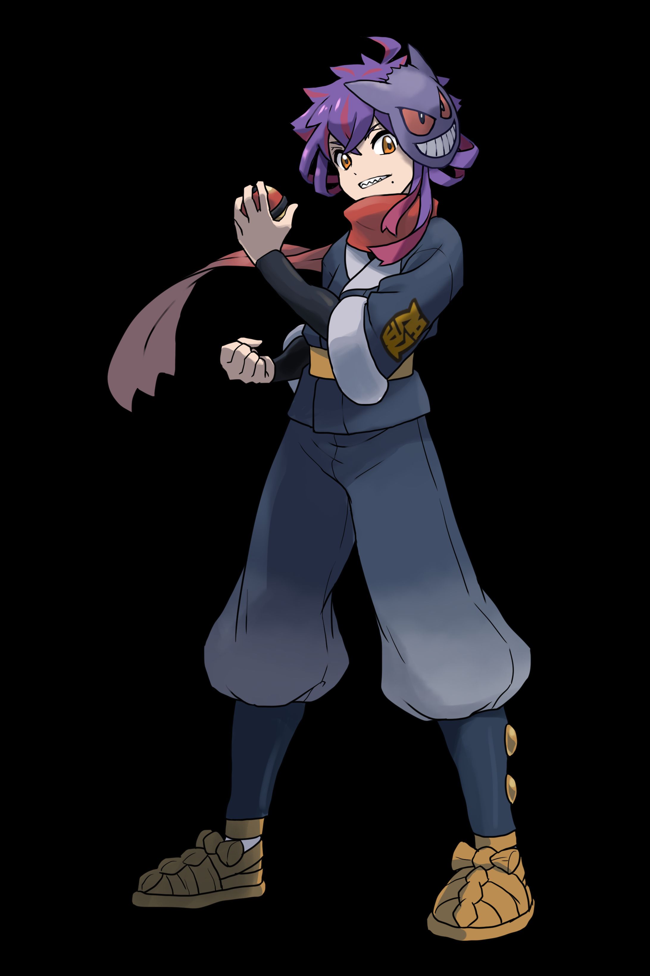 ポケモン風立ち絵｜菖蒲もあね様-1