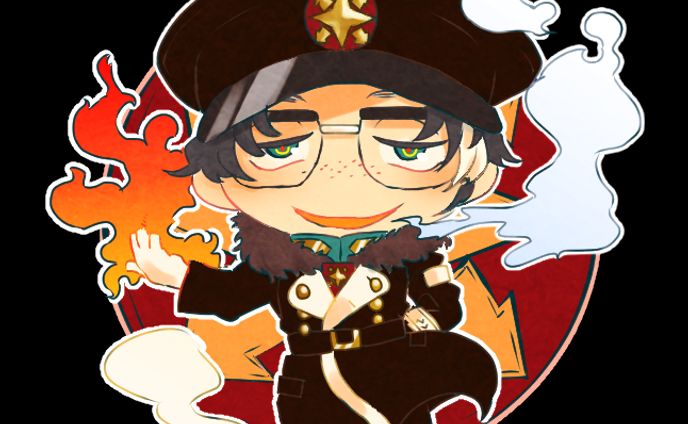 アクリルキーホルダー原画