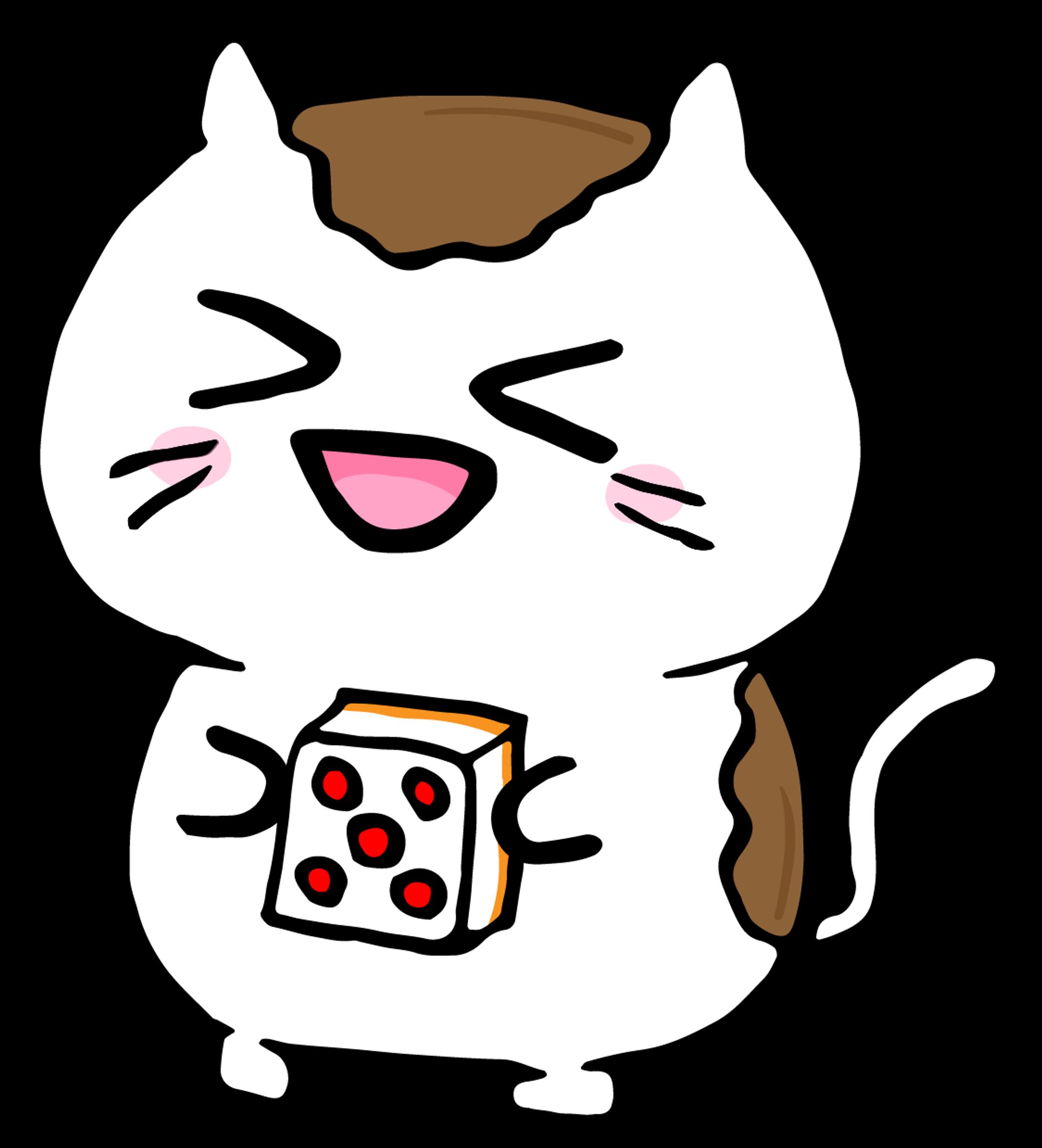 YouTube用猫の立ち絵用キャラクター-1