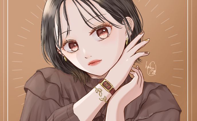 brown watch⌚︎