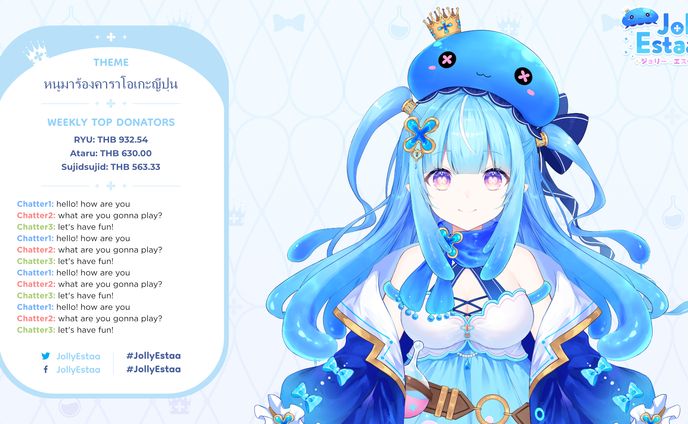 Jolly Estaa - Overlays & Schedule