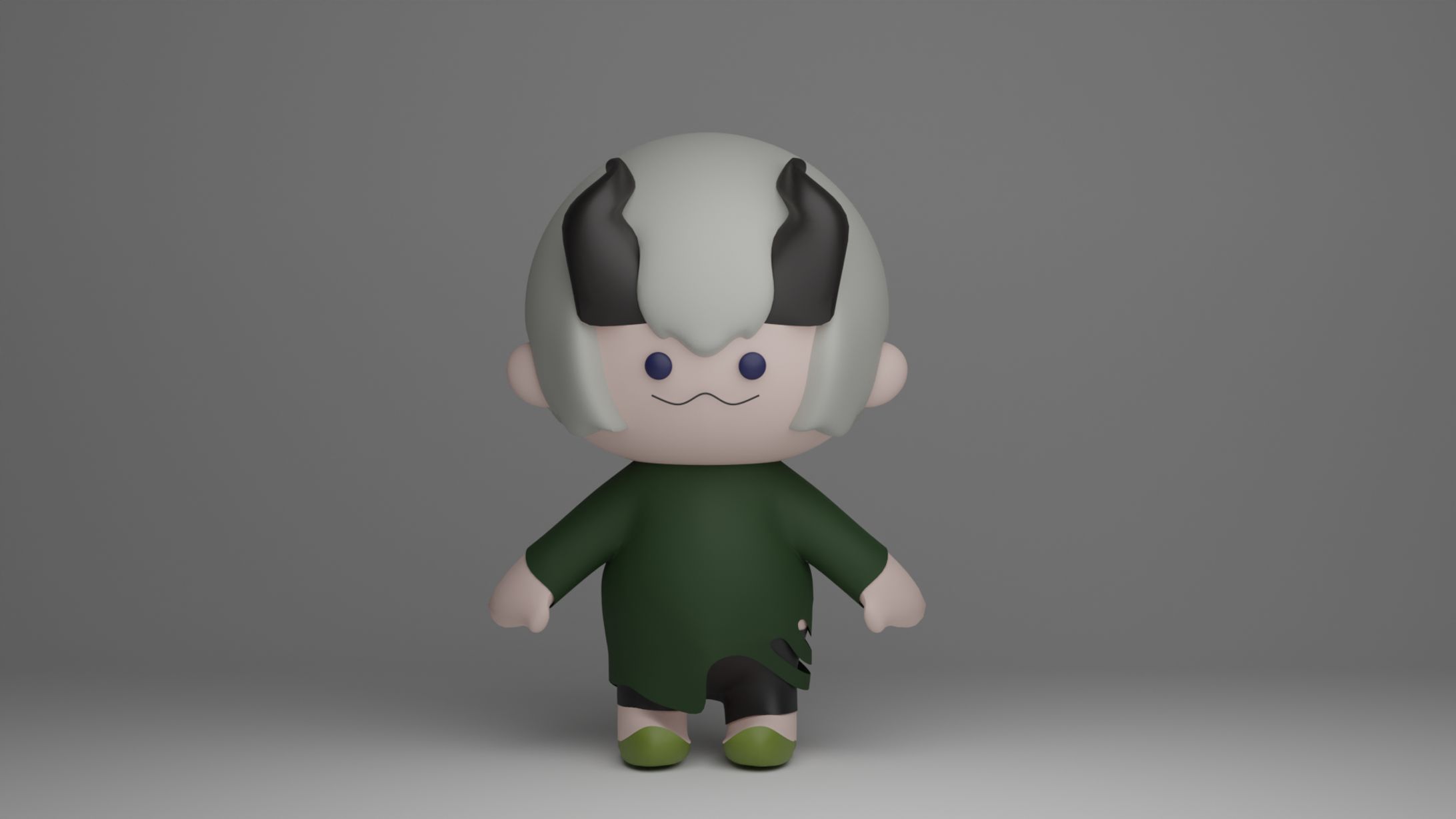 ぽにっとかわいい3Dモデル-1