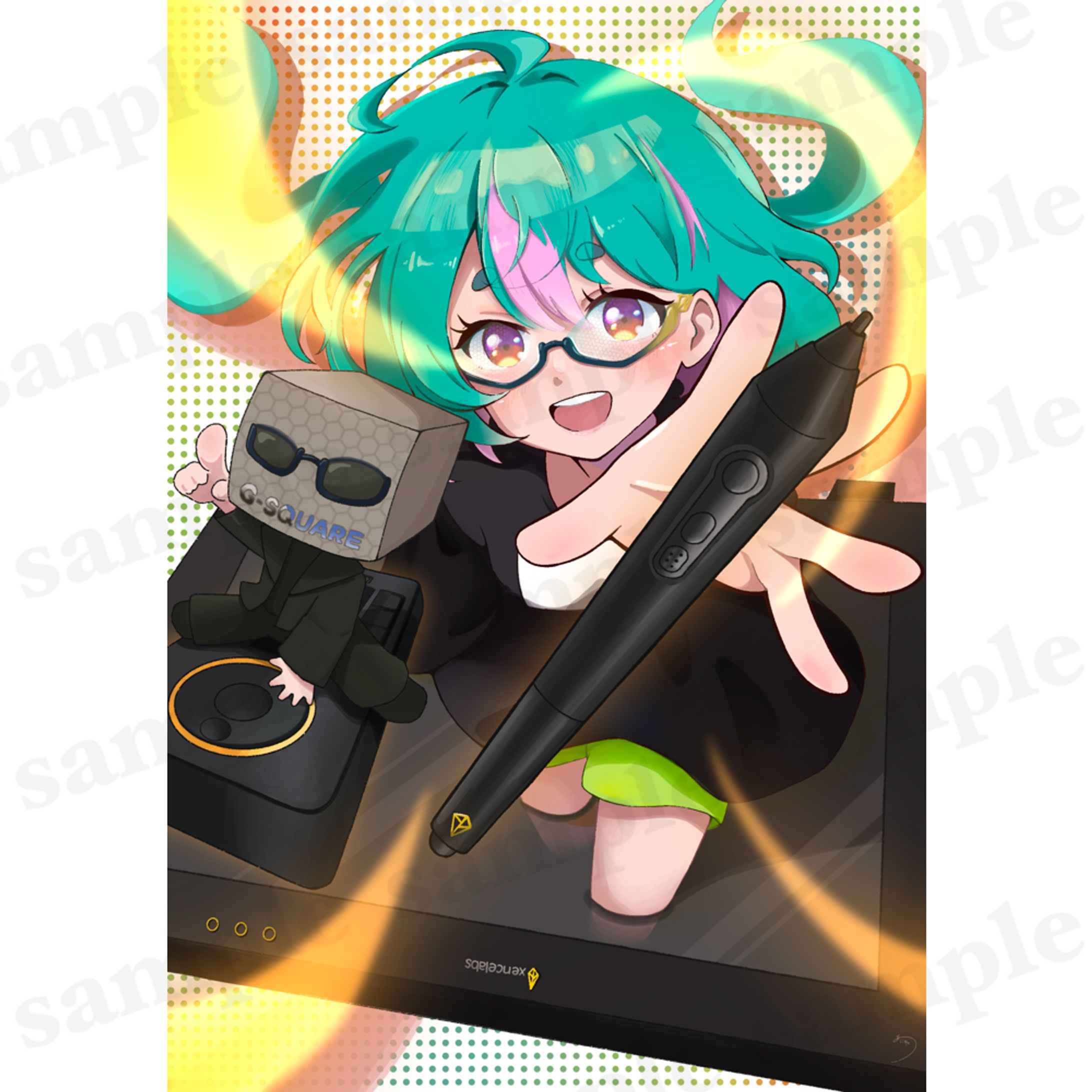 【受賞作品】センスクエアイラストコンテスト-1