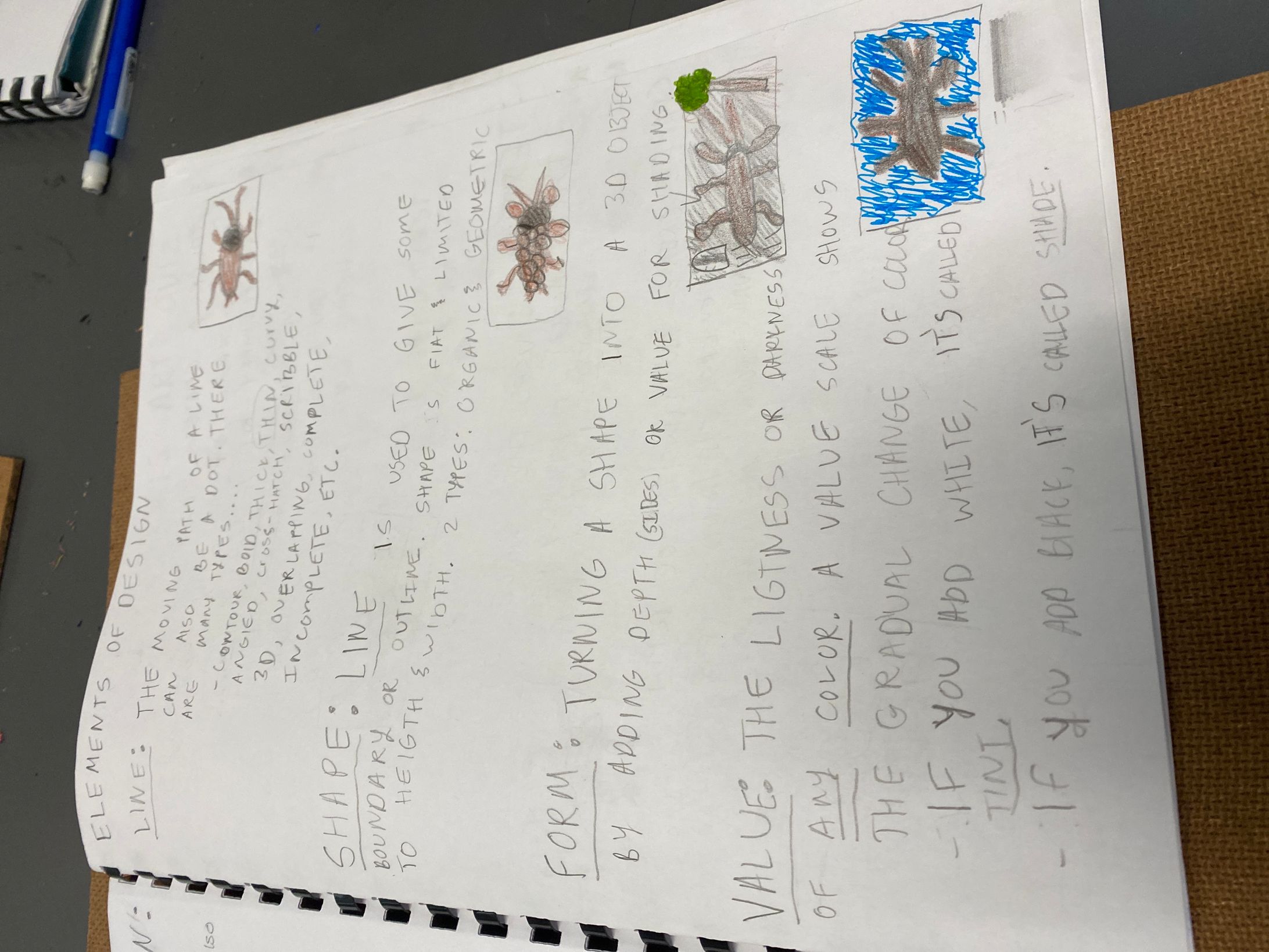 Elements of art notes -1