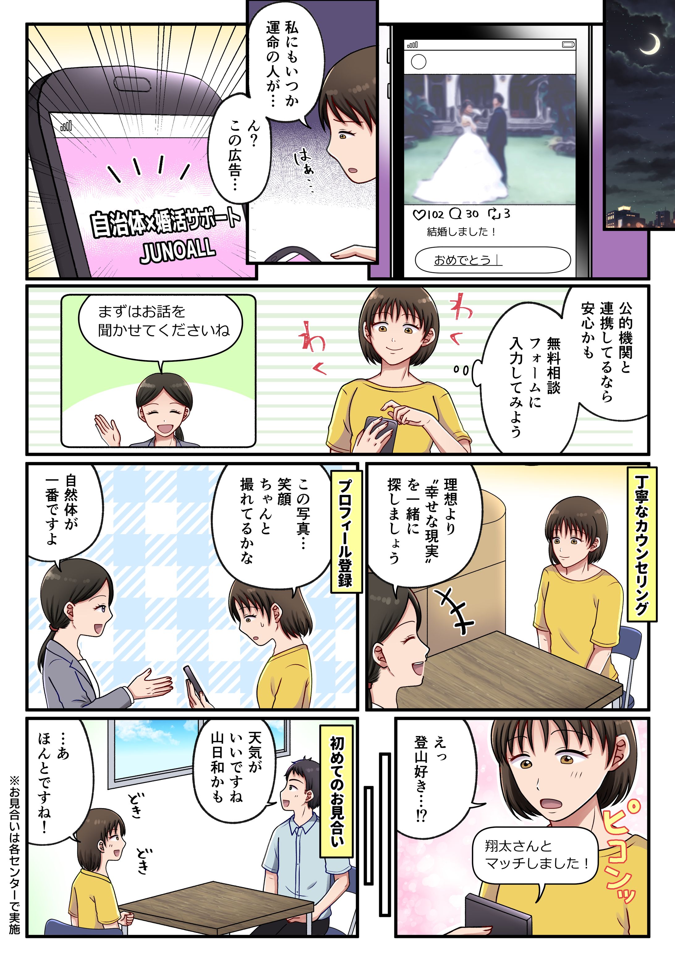 制作実績：マッチングサービス-1