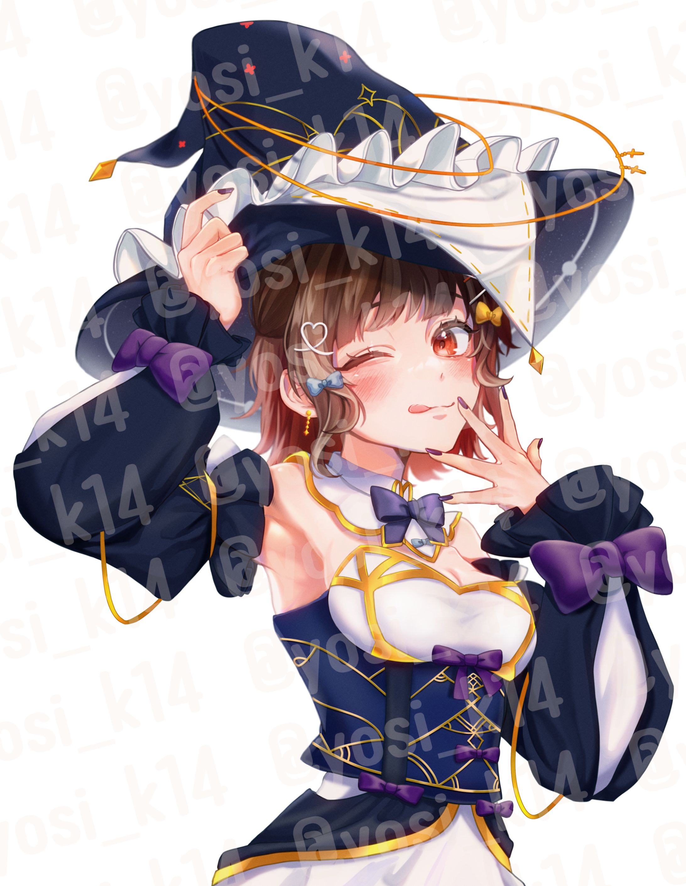 VTuber よしか⁂様　新衣装イラスト-1