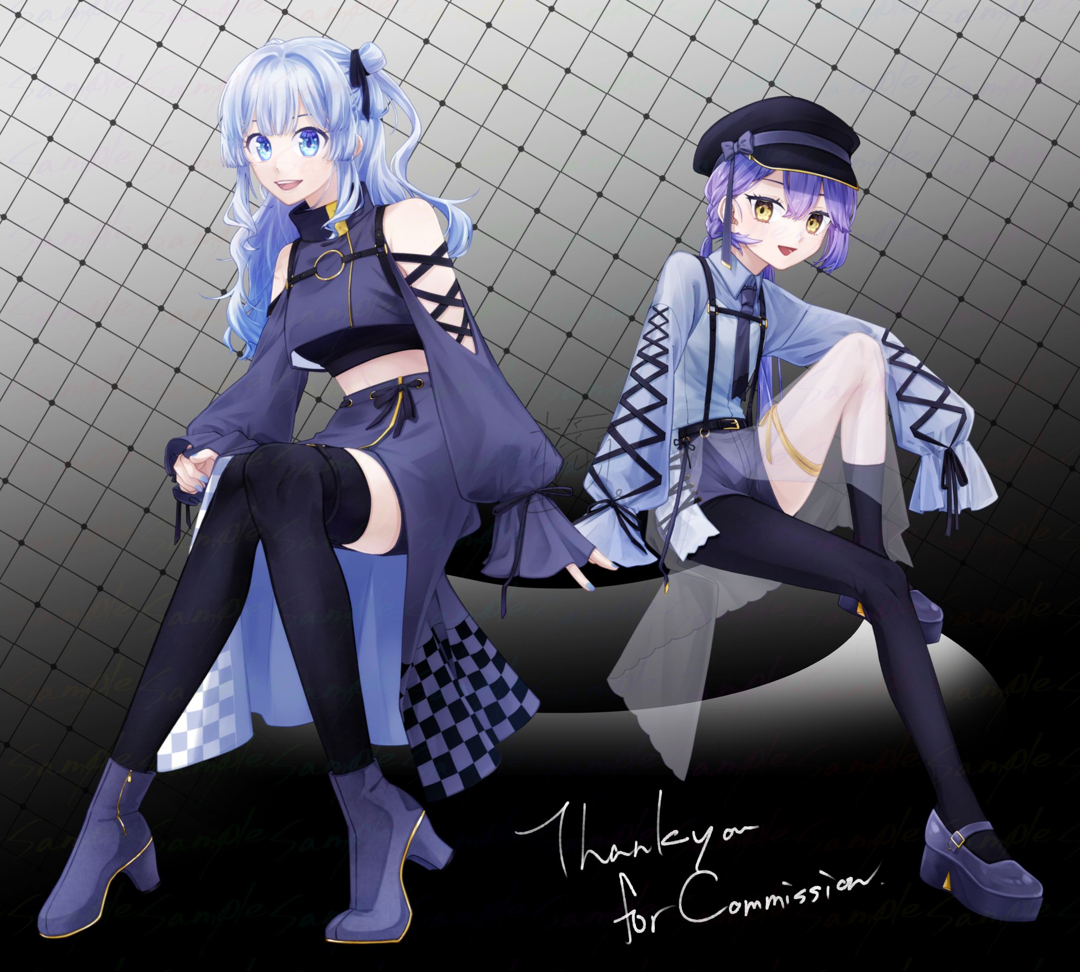 まつうらら様ailen様/IRIAM立ち絵-1