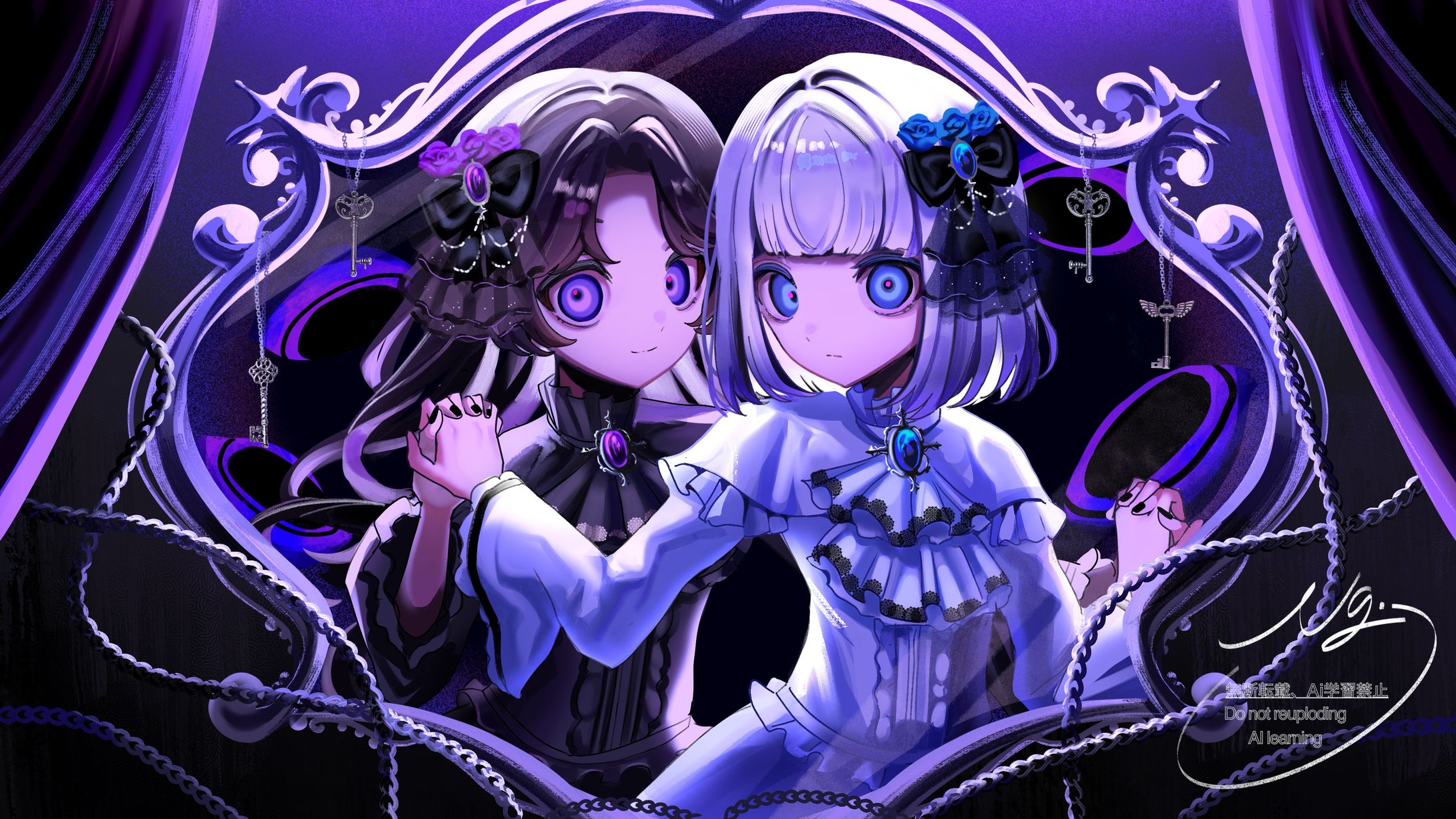 Guillotine la  poupee 様/【D/N/A】cover mvイラスト-1