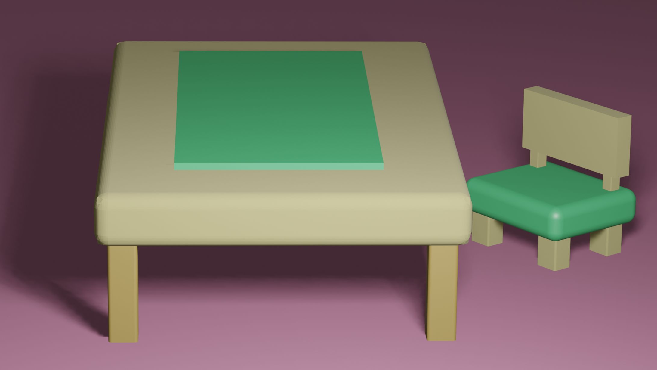 Desk＆Chair-1