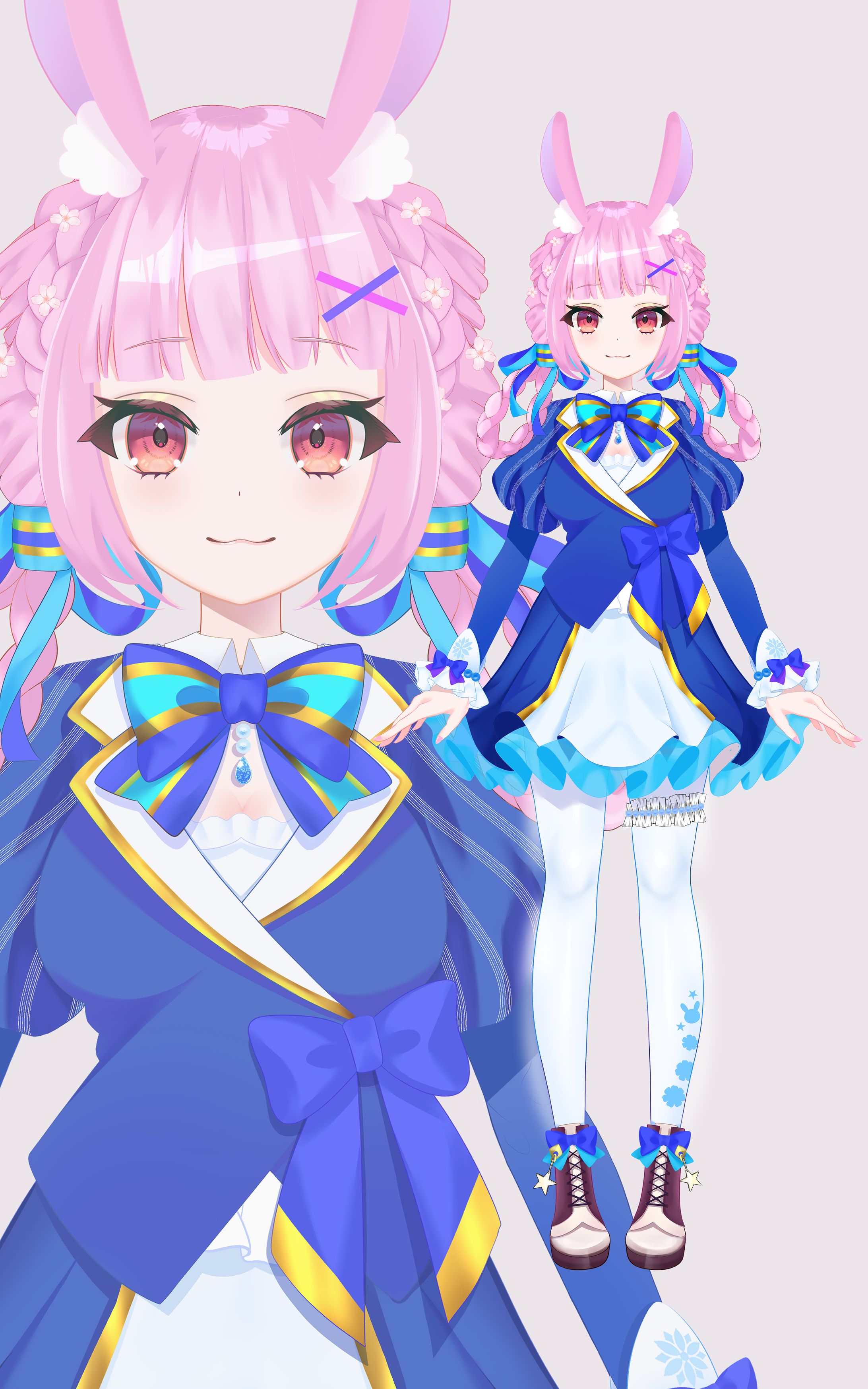 ウサ耳モデル-1
