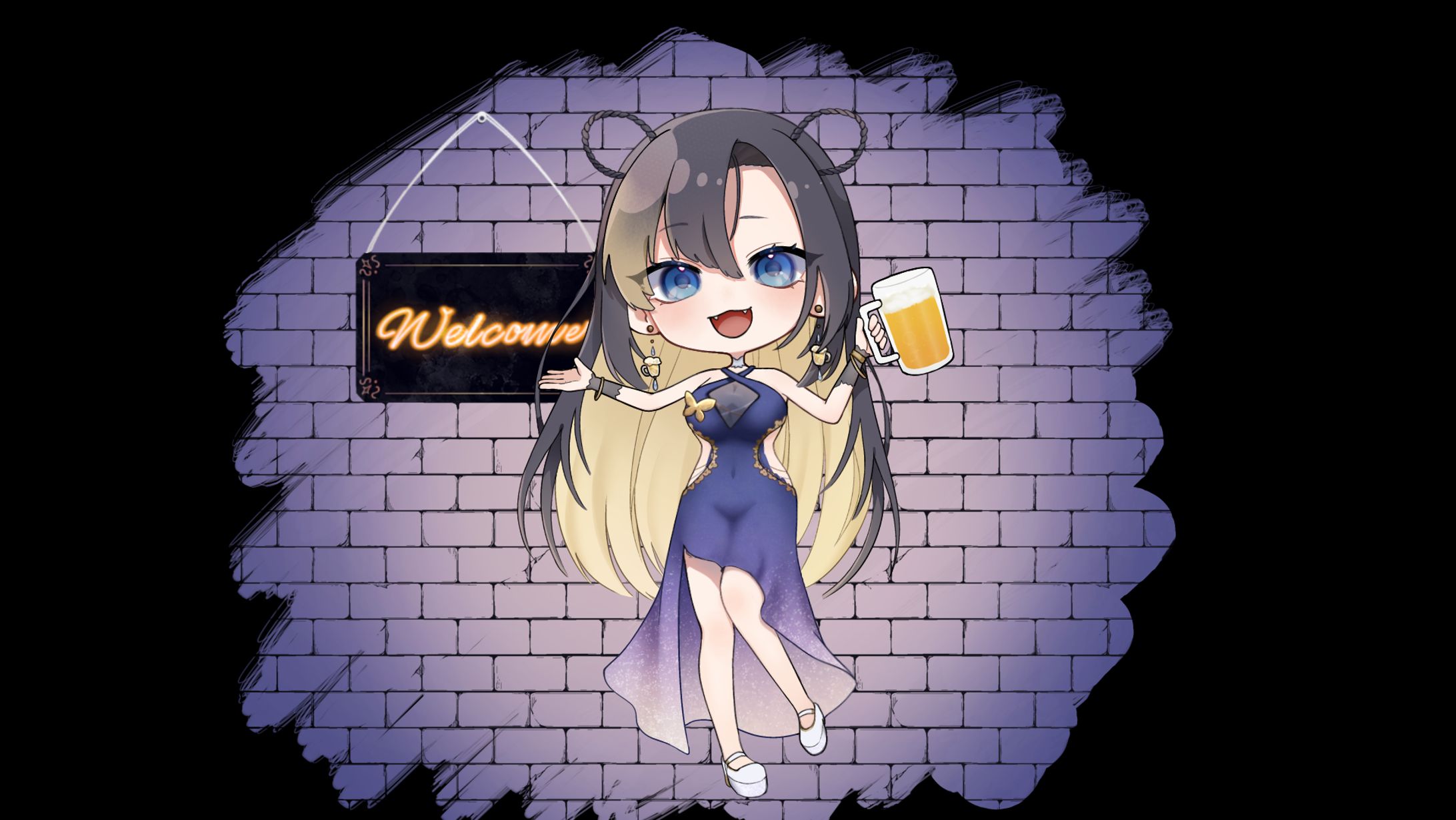 泡縁こがねさまに送るイラストを描かせて頂きました-1