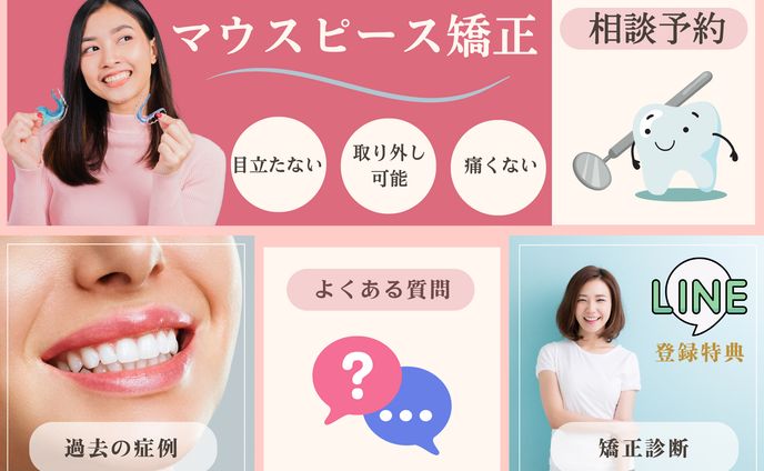歯科医院様　LINEリッチメニュー
