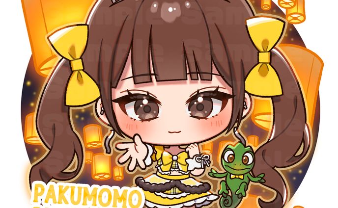 白桃様 生誕祭Tシャツ用イラストご依頼